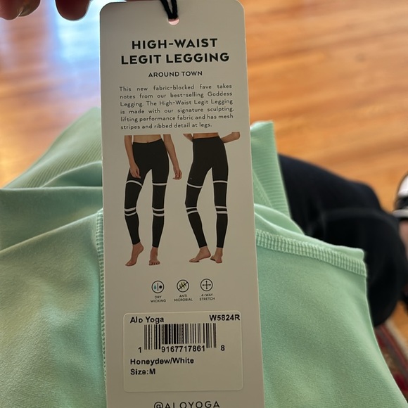 *NWT* ALO YOGA HIGH WAIST LEGIT LEGGINGS - Picture 7 of 7
